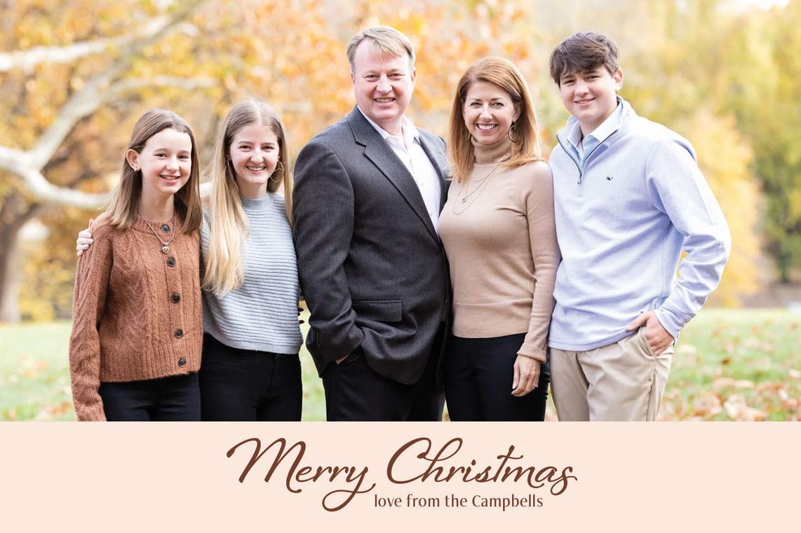 Belle 4x6 Double Sided Photo Card