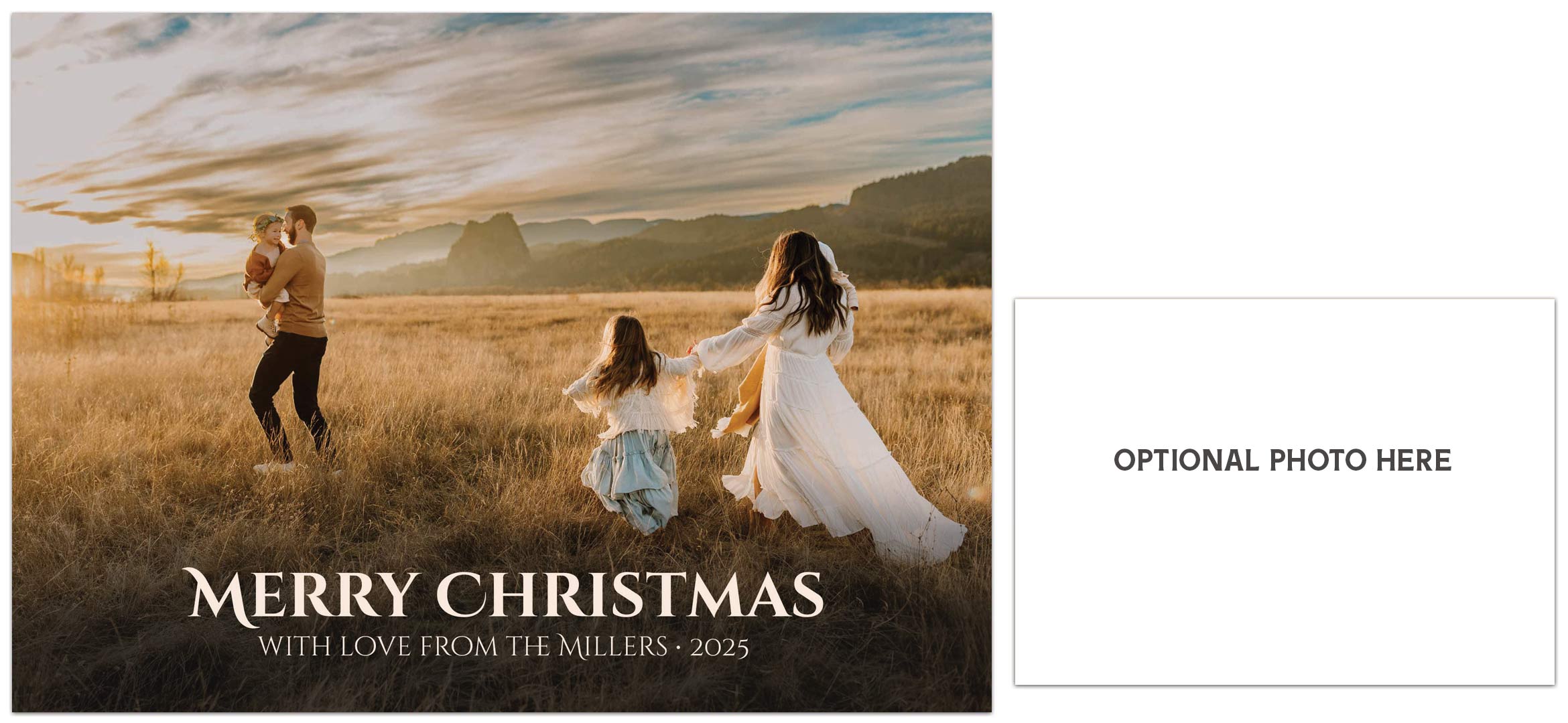 Frances 5x7 Double Sided Photo Card