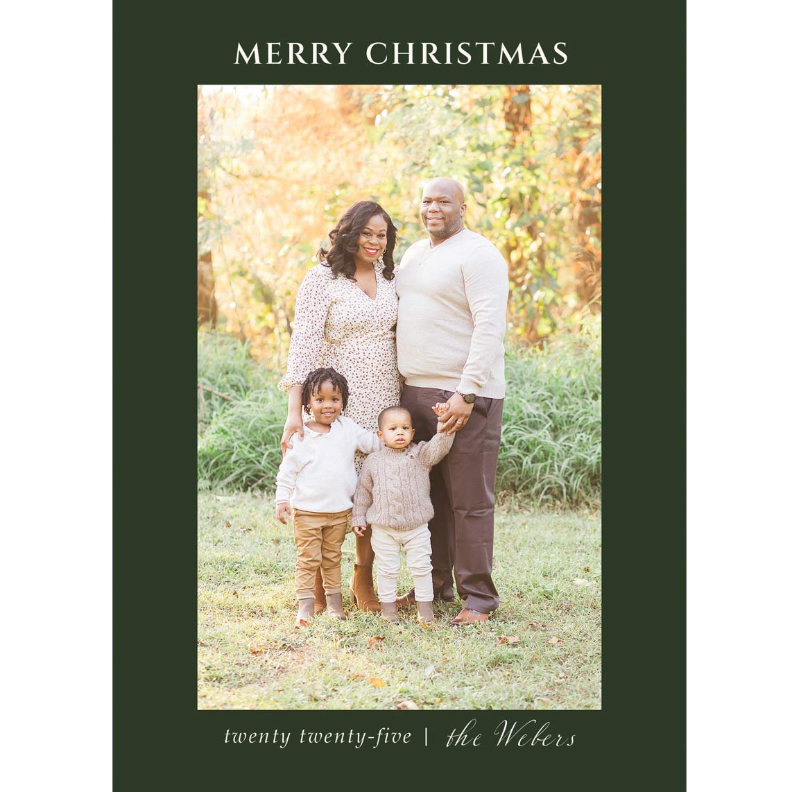 Berea 5x7 Double Sided Photo Card